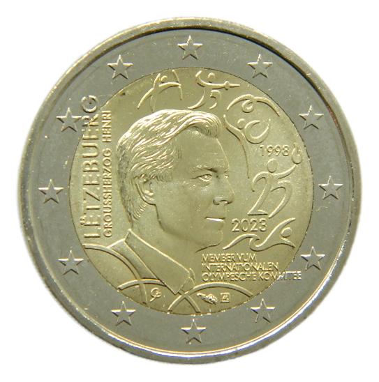 2023 - LUXEMBURGO - 2 EURO - COMITE OLIMPICO