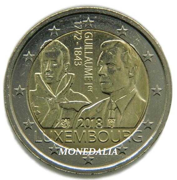 2018 - LUXEMBURGO - 2 EURO - 175 ANIVERSARIO