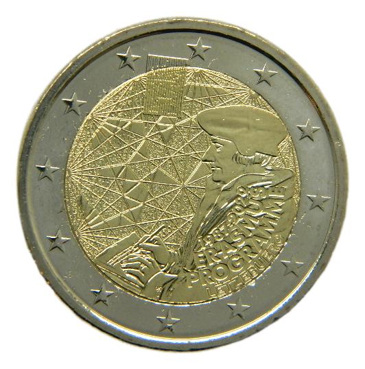 2022 - LUXEMBURGO - 2 EURO - ERASMUS 