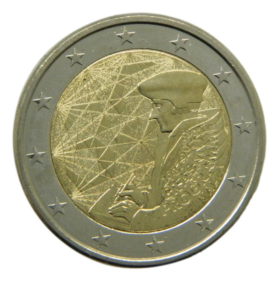 2022 - MALTA - 2 EURO - ERASMUS