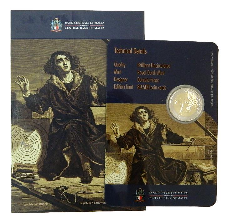 2023 - MALTA - 2 EURO - NICOLAS COPERNICO