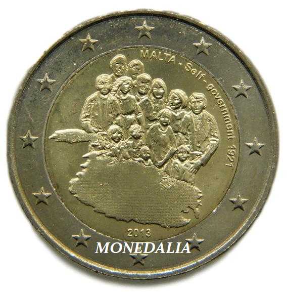 2013 - MALTA - 2 EURO - AUTOGOBIERNO