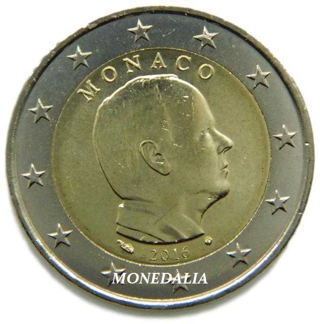 2016 - MONACO - 2 EUROS - ALBERTO II