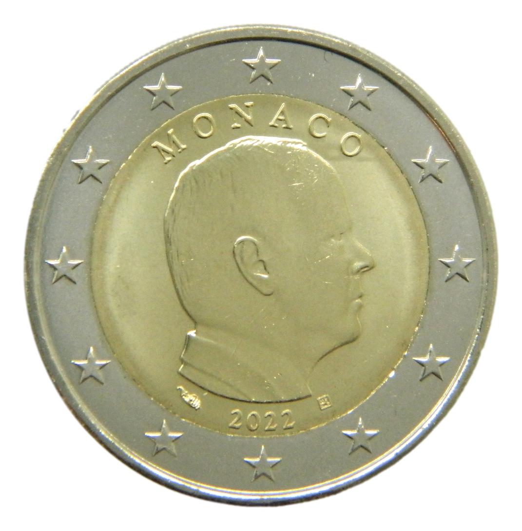 2022 - MONACO - 2 EURO - ALBERTO II