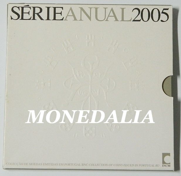 2005 - PORTUGAL - EUROS - SERIE ANUAL 