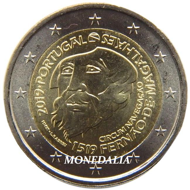 2019 - PORTUGAL - 2 EURO - MAGALLANES