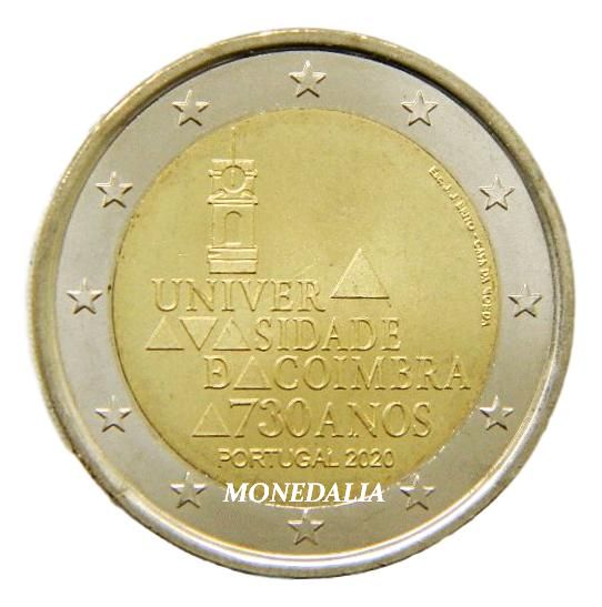 2020 - PORTUGAL - 2 EUROS - UNIVERSIDAD