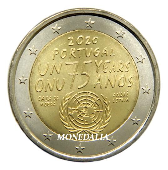 2020 - PORTUGAL - 2 EUROS - NACIONES UNIDAS