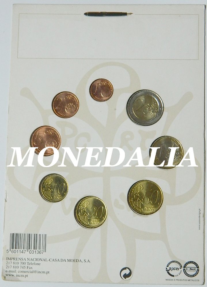 2005 - PORTUGAL - SERIE ANUAL EUROS