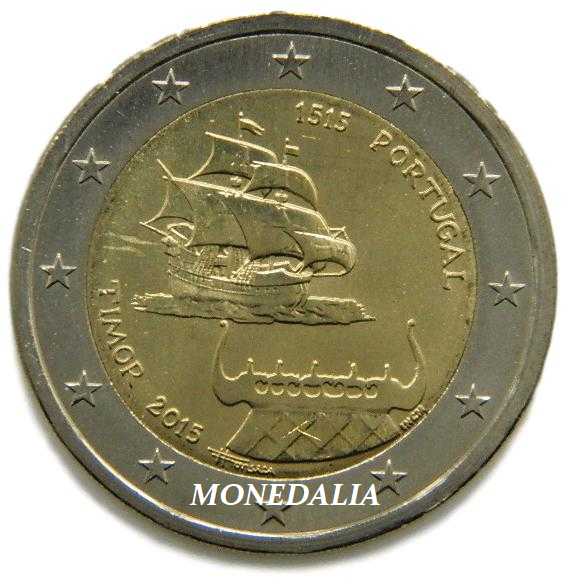 2015 - PORTUGAL - 2 EUROS - TIMOR