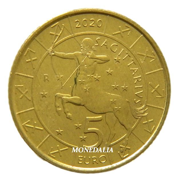 2020 - SAN MARINO - 5 EURO - SAGITARIO - ZODIACO