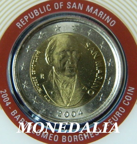 2004 - SAN MARINO - 2 EUROS - BARTOLOMEO