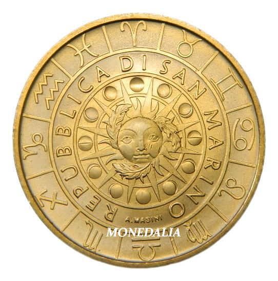 2019 - SAN MARINO - 5 EURO - GEMINIS - ZODIACO