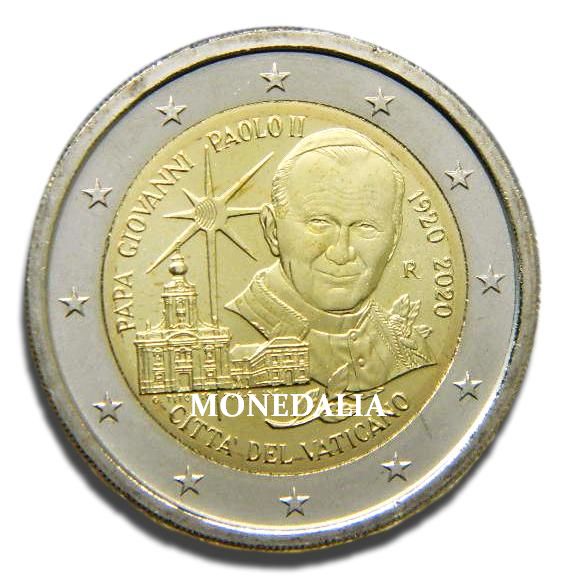 2020 - VATICANO - 2 EURO - JUAN PABLO II