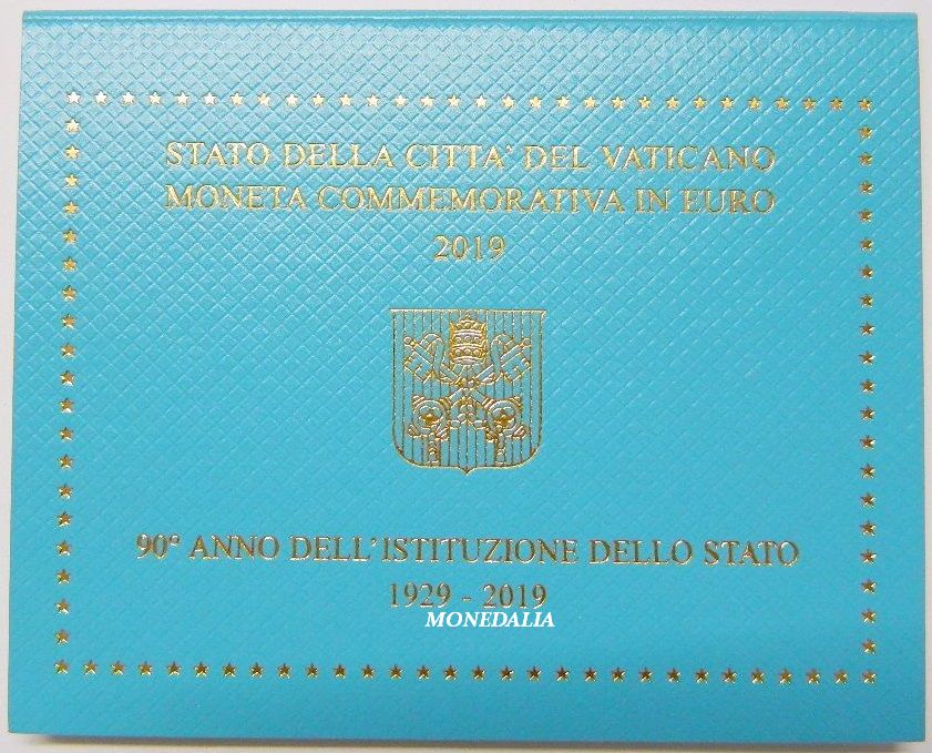 2019 - VATICANO - 2 EUROS - FUNDACION