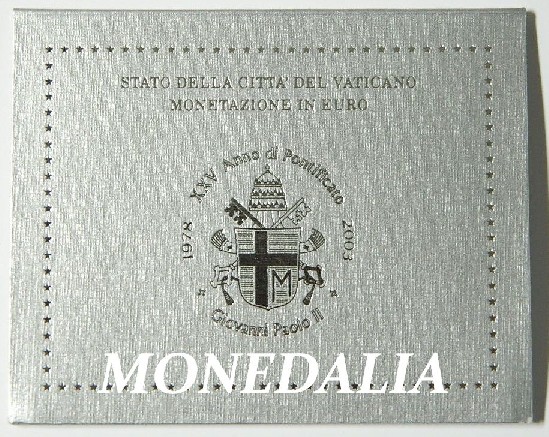 2003 - VATICANO - CARTERA EUROS - BU 