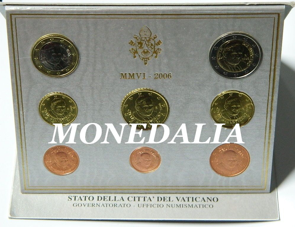 2006 - VATICANO - CARTERA EUROS - BENEDICT XVI 