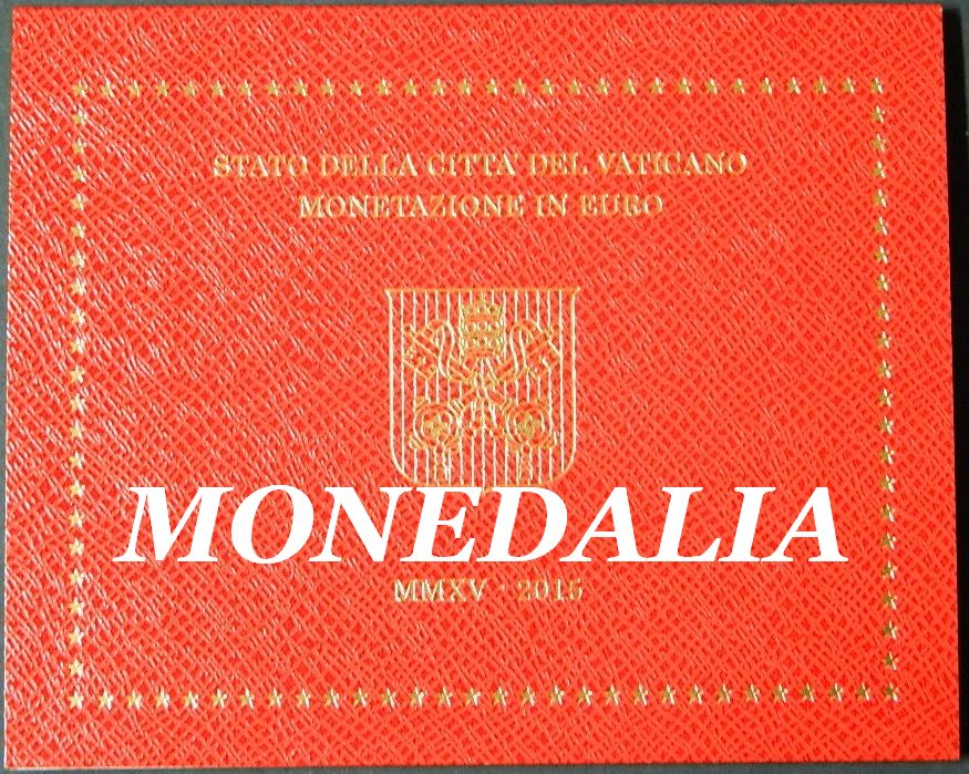 2015 - VATICANO - SERIE DE EUROS - 8 MONEDAS
