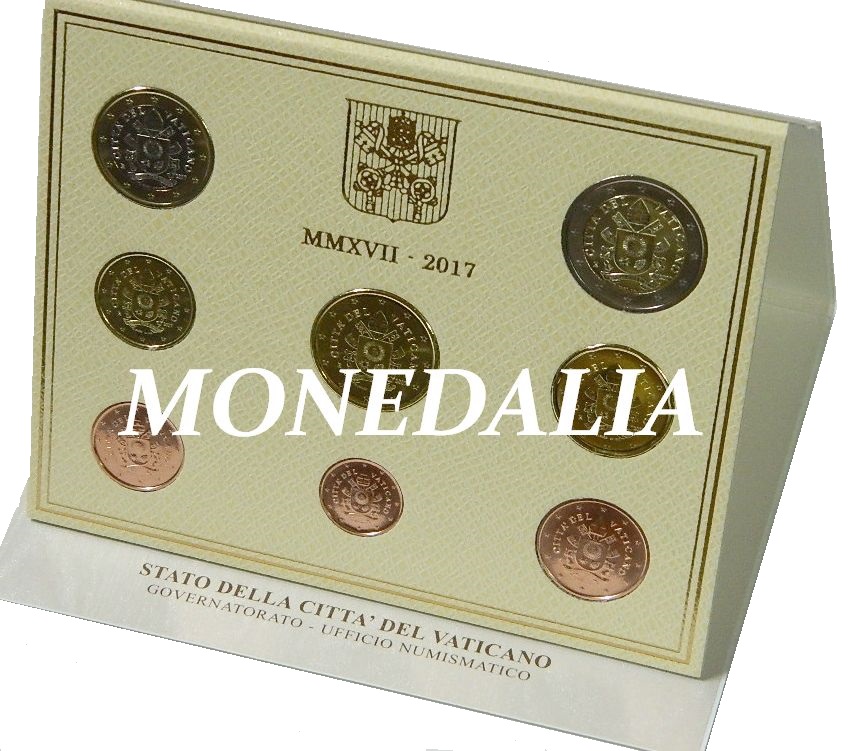 2017 - VATICANO - EUROS - NUEVO DISEÑO