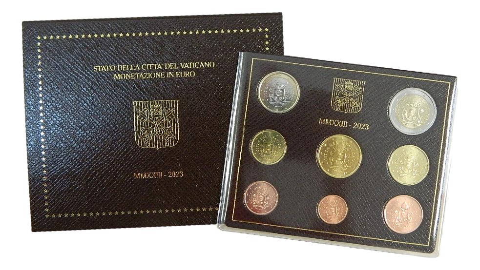 2023 - VATICANO - SERIE EUROS - 8 MONEDAS