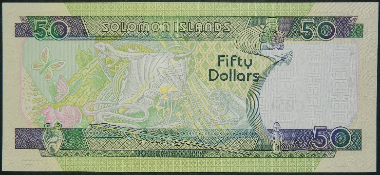 ND 2001 - ISLAS SALOMON - 50 DOLLARS - PICK 24