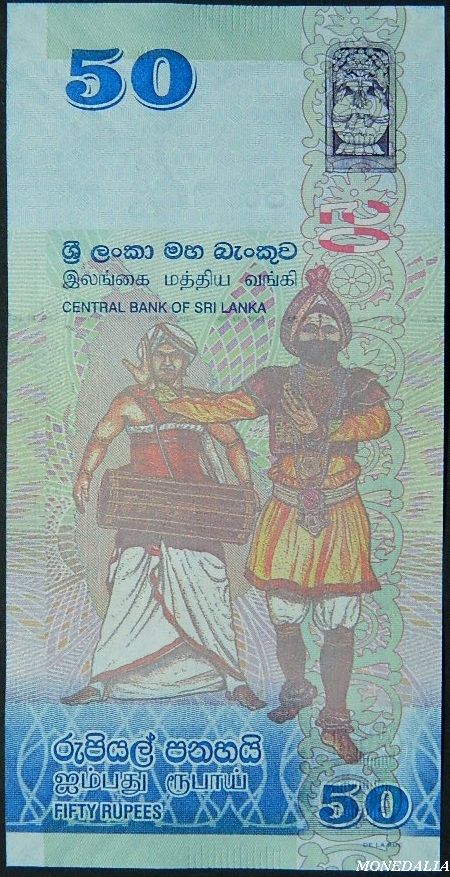 2010 - SRI LANKA - 50 RUPEES - PICK 124 - UNC