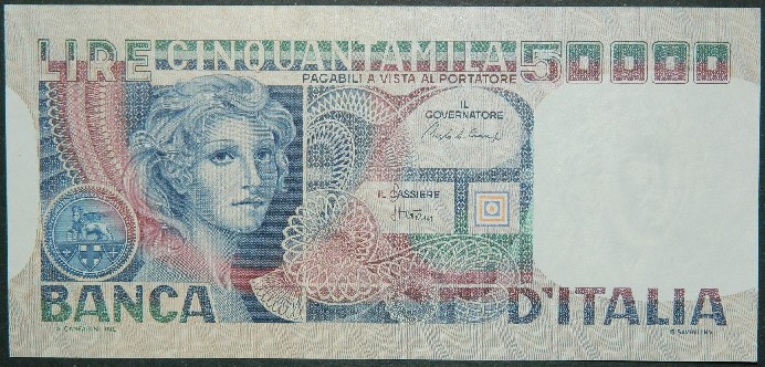 1980 - ITALIA - 50000 LIRE - PICK 107 c