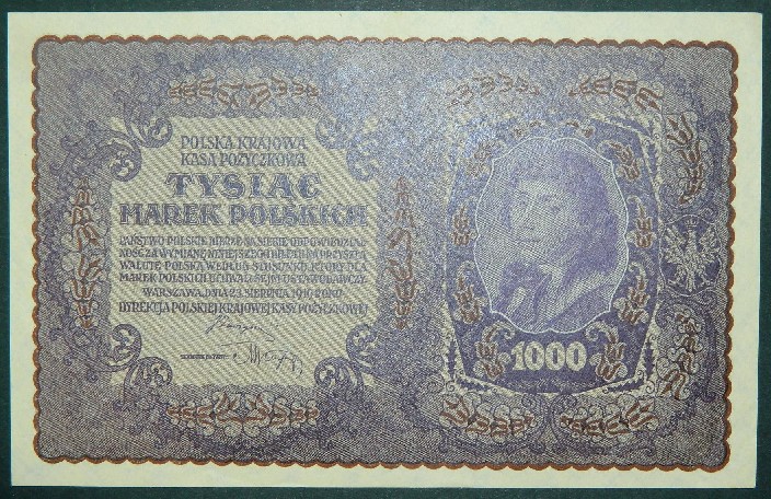 1919 - POLONIA - 1000 MAREK - PICK 29 - SC-