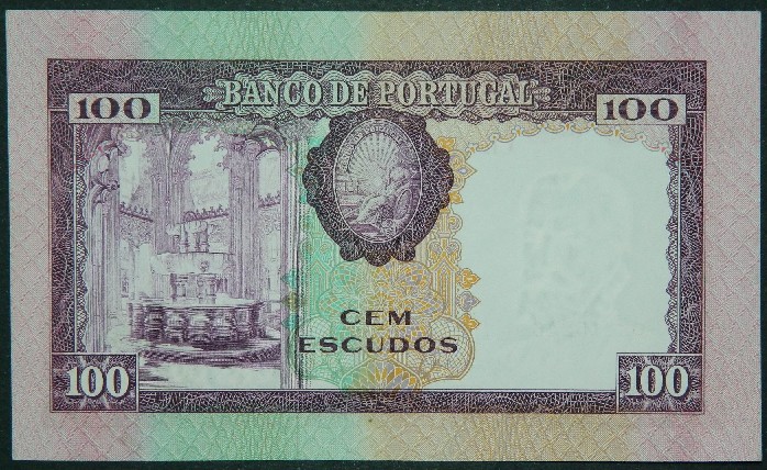 1961 - PORTUGAL - 100 ESCUDOS - PICK 165 - EBC