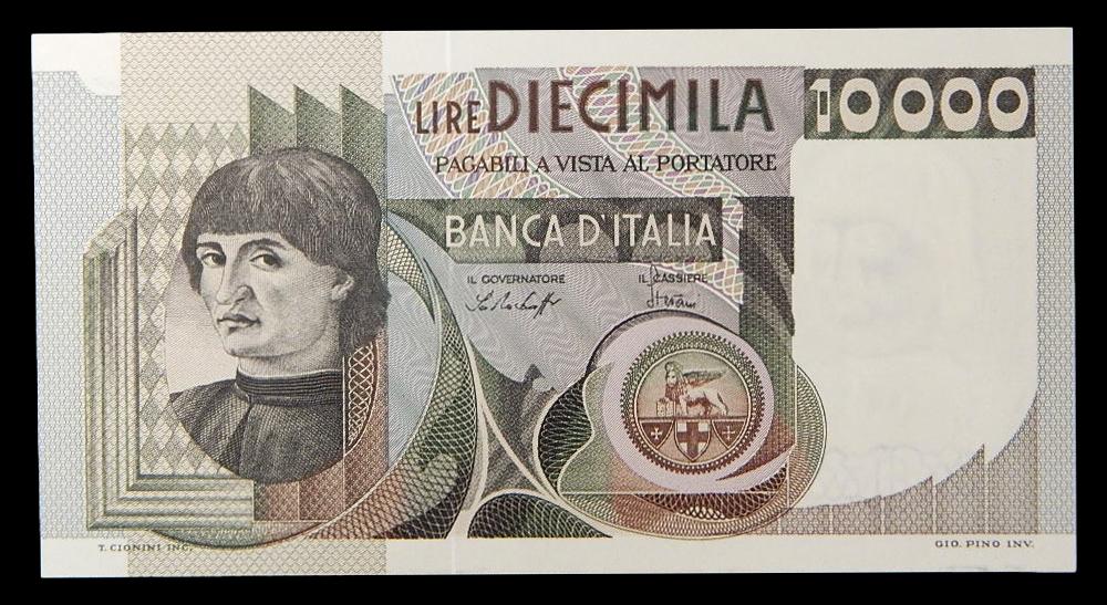 1976 - ITALIA - 10000 LIRE - PICK 106 - EBC