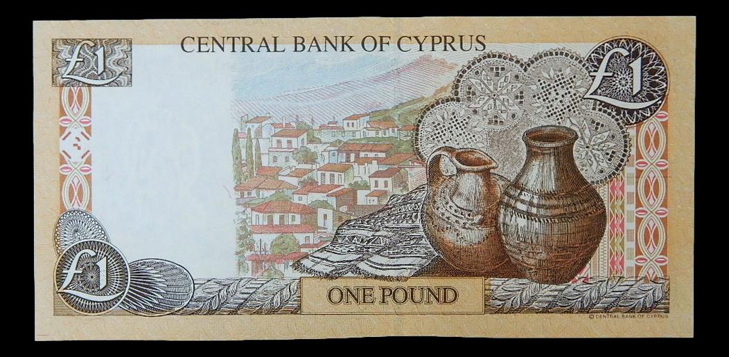 2004 - CHIPRE - BILLETE - 1 LIRA - 1 POUND - SC