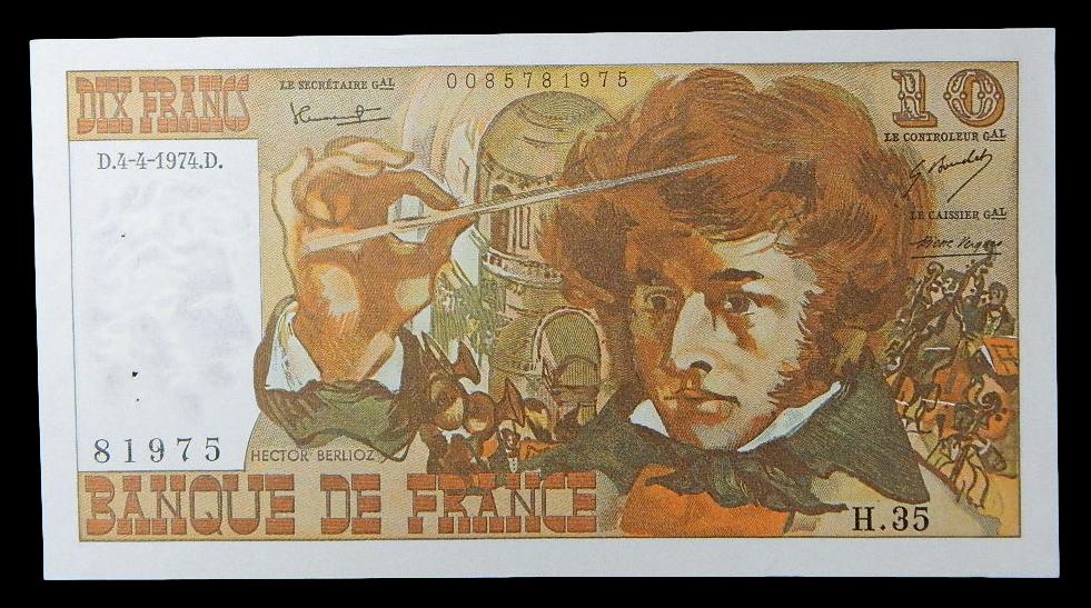 1974 - FRANCIA - 10 FRANCS - PICK 150A - MBC