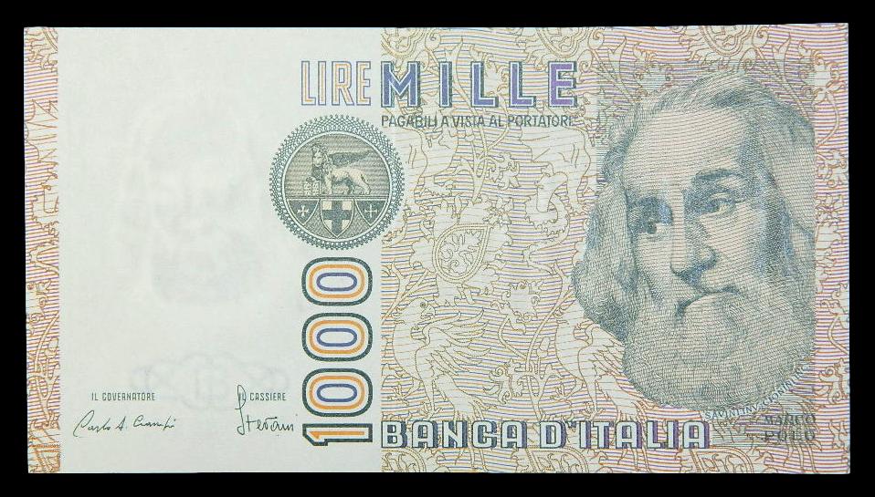 1982 - ITALIA - 1000 LIRE - PICK 109A - UNC