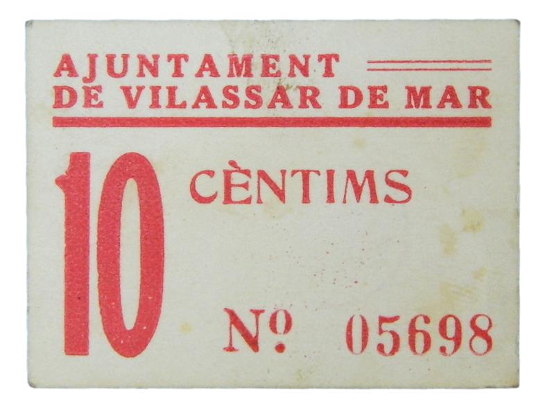 Ajuntament de Vilasar de Mar, 10 ctms - AT-2891 - EBC