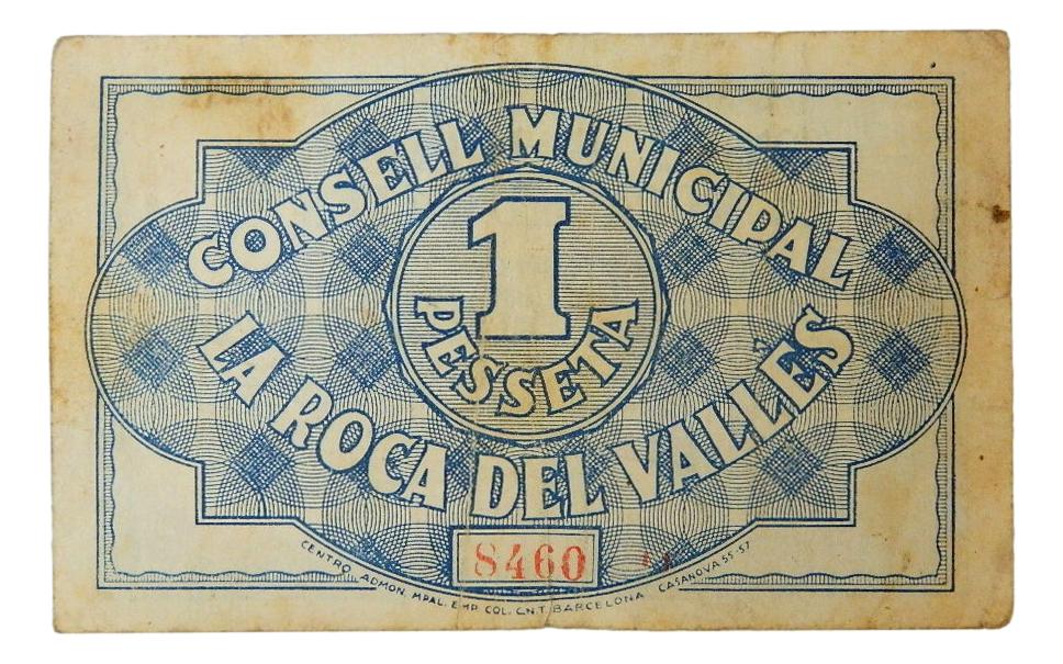 Consell Municipal de La Roca del Vallès, 1 pta. 10 abril 1937 - AT-2174 - MBC