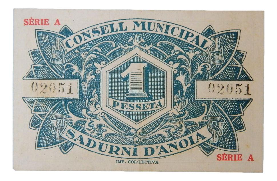 Consell Municipal de Sadurní D´Anoia,1 pta.15  juliol del 1937 - AT-2243 - EBC