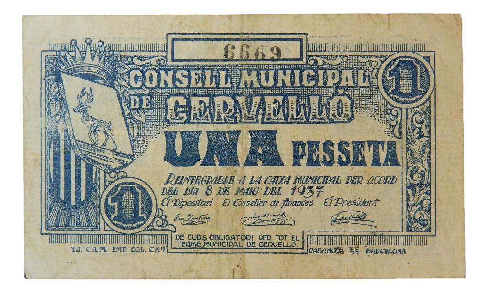 Consell Municipal de Cervelló, 1 pta. 8 de maig del 1937 - AT-808 - MBC