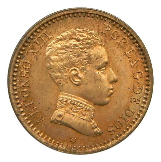 1905 - ALFONSO XIII - 2 CENTIMOS - *05 - SMV - COBRE ESPAÑA