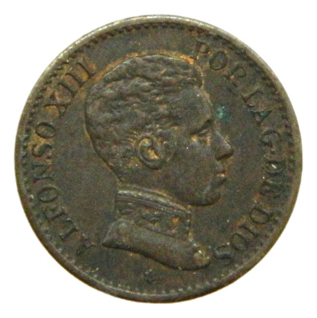 1906 - ALFONSO XIII - 1 CENTIMO - *6 - SLV