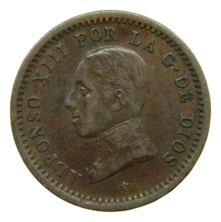 1911 - ALFONSO XIII - 2 CENTIMOS - PCV