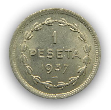 1937 - GOBIERNO DE EUZKADI - 1 PESETA