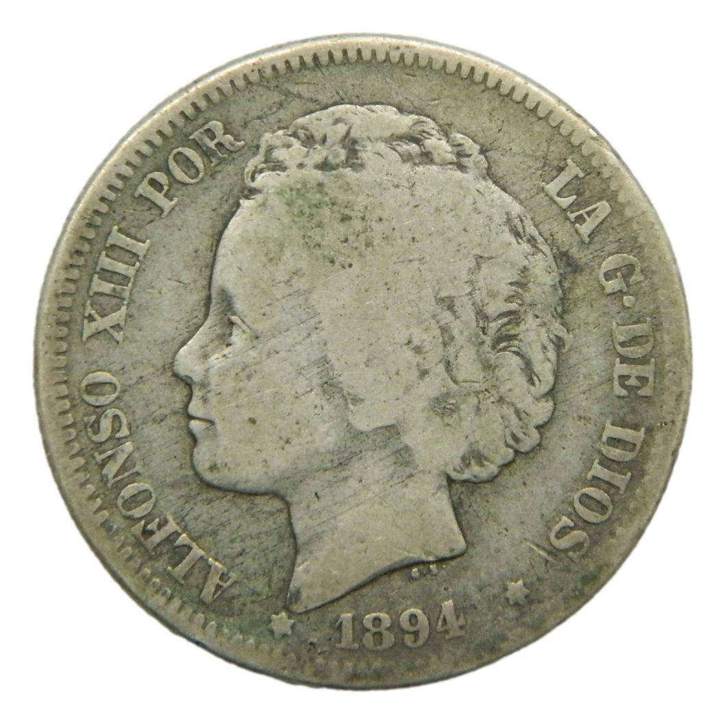 1894 - ALFONSO XIII - 2 PESETAS - PGV 