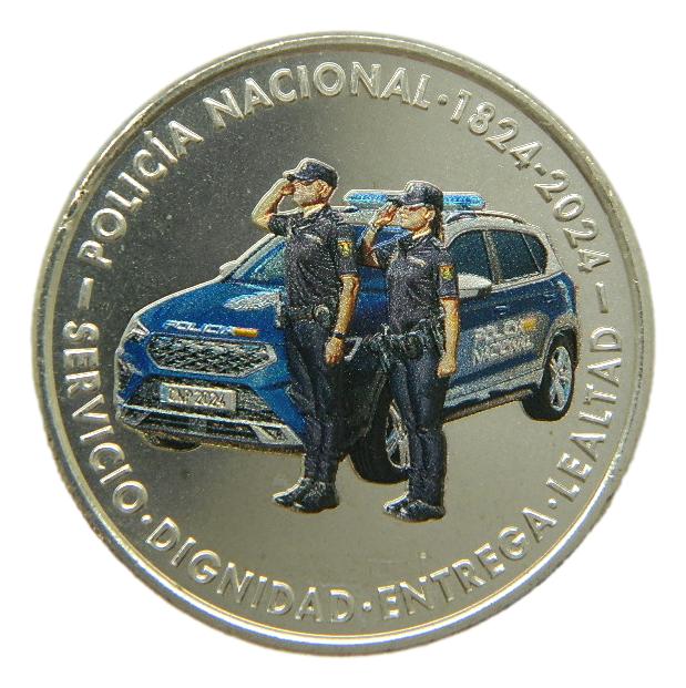 2024 - ESPAÑA - MEDALLA -  POLICIA NACIONAL