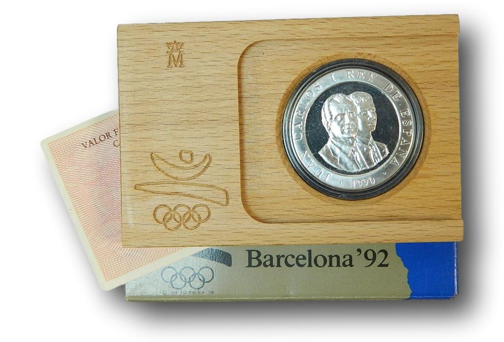 1990 - FUTBOL - 2000 PESETAS PLATA - OLIMPIADAS BARCELONA - 1ª SERIE