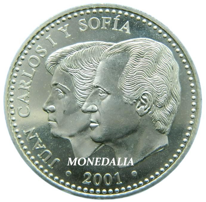 2001 - ESPAÑA - 2000 PESETAS - ULTIMA EMISION DE LA PESETA 
