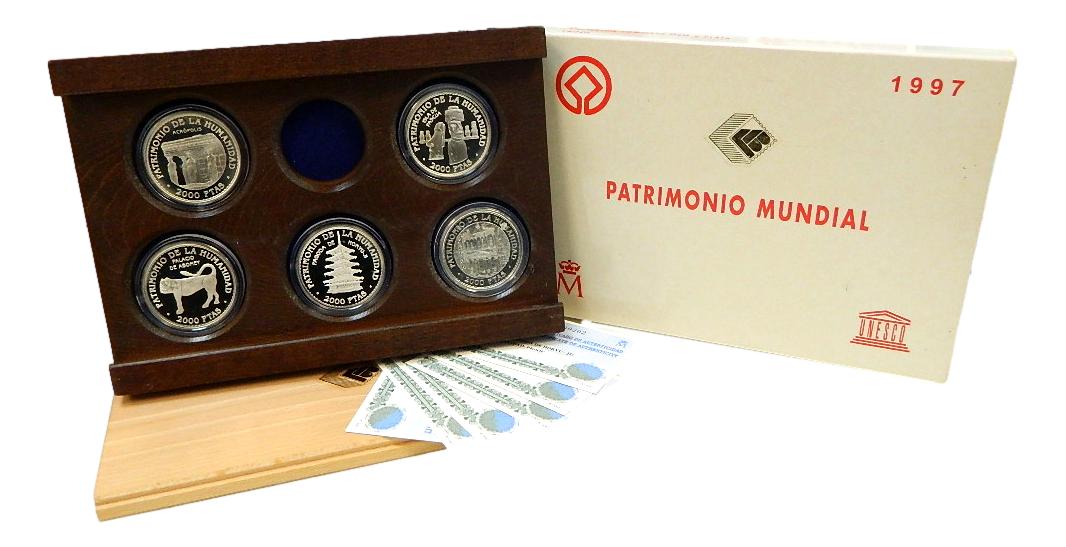 1997 - ESPAÑA - PATRIMONIO MUNDIAL - COLECCION COMPLETA