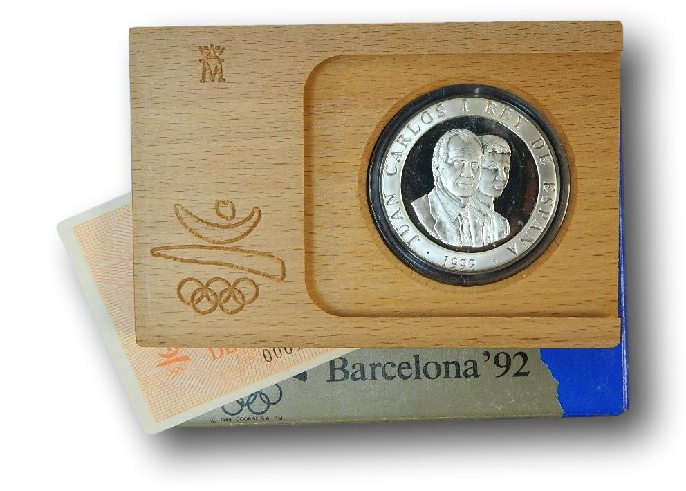 1992 - CUADRIGA - 2000 PESETAS PLATA - OLIMPIADAS BARCELONA - 4ª SERIE