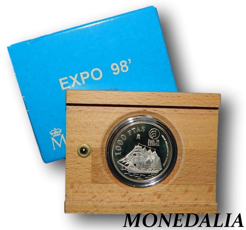 1998 - ESPAÑA - 1000 PESETAS - EXPO 98 - SIN CARATULA 