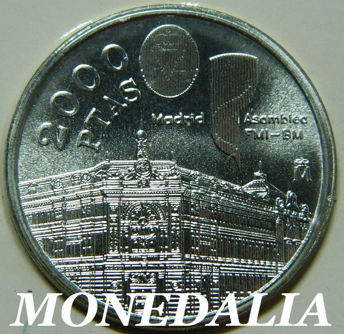 1994 - ESPAÑA - 2000 PESETAS - ASAMBLEA - BLISTER