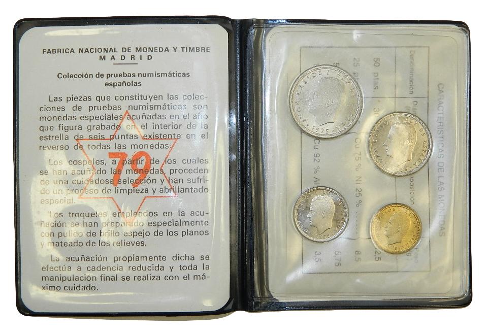 1975 - ESPAÑA - CARTERA PESETAS REY - *79